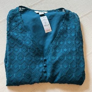 Turquoise Blouse